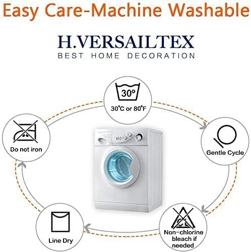 H.VERSAILTEX Velvet Stretch Individual Couch Cushion Cover Plush Cushion Slipcover for Loveseat Sofa Cushion Furniture Protector Seat Cushion Sofa Cover (1 Piece Sofa Cushion Cover, Brown)